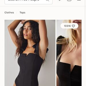 Free people bodysuit S